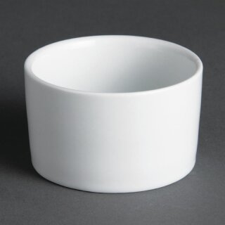 Olympia Whiteware Moderne Auflaufförmchen 7cm (12 Stück)
