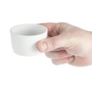 Olympia Whiteware Moderne Auflaufförmchen 7cm (12 Stück)