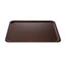 Cambro Capri laminiertes Serviertablett Mahagoni 46x36cm