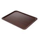Cambro Capri laminiertes Serviertablett Mahagoni 46x36cm
