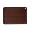 Cambro Capri laminiertes Serviertablett Mahagoni 46x36cm