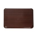 Cambro Capri laminiertes Serviertablett Mahagoni 46x36cm