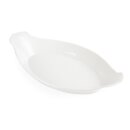 Olympia Whiteware ovale Gratinschalen weiß 32 x 17,7cm (6 Stück)