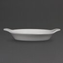 Olympia Whiteware runde Gratinschalen weiß 17cm (6...