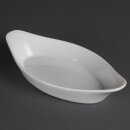 Olympia Whiteware ovale Gratinschalen weiß 25,3 x...