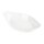 Olympia Whiteware ovale Gratinschalen weiß 25,3 x 14cm (6 Stück)