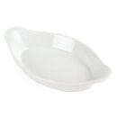 Olympia Whiteware ovale Gratinschalen weiß 20,4 x 11,5cm (6 Stück)