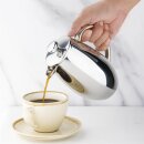 Olympia gerundete isolierte French Press Edelstahl 35cl