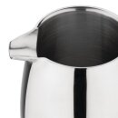 Olympia gerundete isolierte French Press Edelstahl 80cl