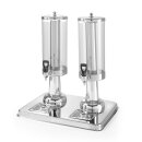 Buffet Saftspender HENDI 6L – Edelstahl/PC mit Tropfschale & Kühlung