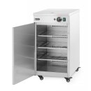 Hendi Tellerwärmeschrank 72Stück Ø240mm / 40StückØ330mm mit 4 Rollen und 400W