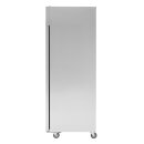 Polar Edelstahlkühlschrank 490 Liter 1 Türe