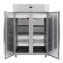 Profi Kühlschrank U-Serie – 1400 Liter, Edelstahl, Umluft, 2 Türen