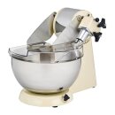 Santos Teigmixer mit 10-Liter-Drehschüssel aus Edelstahl für 4 kg harten Teig
