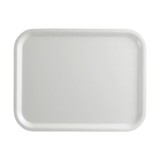 Cambro Capri Tablett, glatte Oberfläche, Weiß, 320 x 530 mm