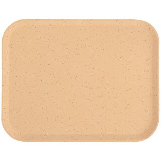 Cambro Versa Lite Polyester Tablett gesprenkeltes mokkabraun klein