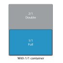 Cambro Polycarbonat Deckel GN 1/1 mit Griff