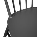 Bolero Windsor Aluminium-Stühle, Schwarz, 4 Stück
