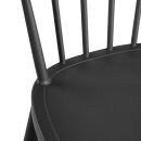 Bolero Windsor Hochhocker aus Aluminium in Schwarz (2er-Pack)