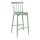 Bolero Windsor Hochhocker aus Aluminium, Grün, 2 Stück