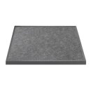 Bolero Black Brushed Mix Outdoor-Tischplatte aus...
