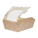 Colpac Zest Kompostierbare Salatboxen mit Sichtfenster 825ml