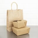 Fiesta Compostable Food Box zum Mitnehmen - 600ml (Packung 400)