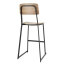 Bolero Beaufort Hochhocker aus Holz für den Innenbereich (2er-Pack)