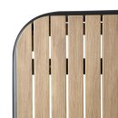 Bolero Santorini Rechteckiger Tisch in Holzoptik, 1400 mm