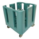 Cambro Compact Verstellbarer Geschirrkorb Schieferblau