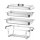 Hendi Chafing Dish 4x Komplett-Set für GN1/1 aus Edelstahl