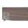 SNACK-Line, Kalte Theke, 6x GN1/1, Granit rosa-grau, 223x82x85.5 Glasaufbau Klarglas ohne Zwischenablage, H=396mm