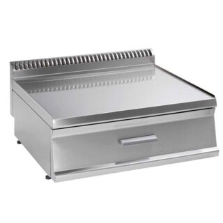 KBS Neutralelement mit Schublade 350x700x280 mm Edelstahlkorpus 4 Stellfüße