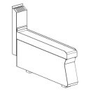 KBS Neutralelement 100x650x295 ohne Schublade...