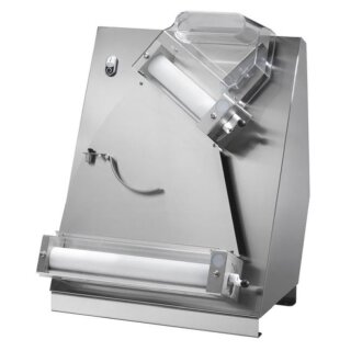 KBS Teigausrollmasachine für Teigformen bis ø 42cm aus Edelstahl