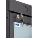 KBS Getränkekühlschrank mit 362 Liter - Umluftkühlung, Innenbeleuchtung