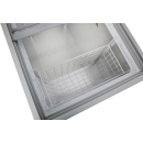KBS Eiscreme Tiefkühltruhe mit Glasschiebedeckel 299 Liter 1015x635x875 mm weiß