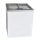 KBS Eiscreme Tiefkühltruhe mit Glasschiebedeckel 163 Liter 764 x694 x867 mm weiß