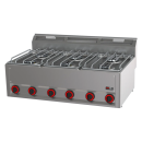 KBS Gasherd mit 6 Brenner Tischgerät 990 x600 x290...