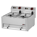 KBS Elektro-Fritteuse 16 Liter - 2 Becken, 400V, mit...
