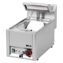 Elektro Frittenwanne aus Edelstahl - 8 Liter, 3 kW, 230V