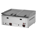 KBS Gas Lavasteingrill 2 Heizzonen 13 kW 660x600x290 mm...
