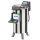 KBS Kartoffelschälmaschine Behälterkapazität 10 kg 400x770x860mm 120 kg / Stunde