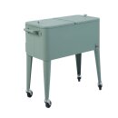 Icy Kühlbox auf Rädern Grün 91 cm –...