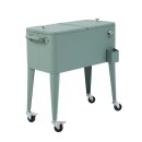 Icy Kühlbox auf Rädern Grün 91 cm –...