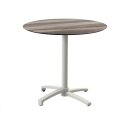 X Cross - Terrassentisch sandfarbenes Gestell +...