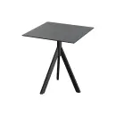 Infinity Tripod - Terrassentisch schwarzes Gestell +...