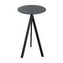 Infinity Tripod - Bartisch schwarzes Gestell + schwarze...