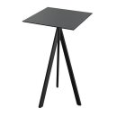 Infinity Tripod - Bartisch schwarzes Gestell + schwarze...