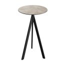 Infinity Tripod - Bartisch schwarzes Gestell + Moonstone...